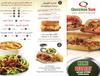 Quiznos Sub - Menu 1